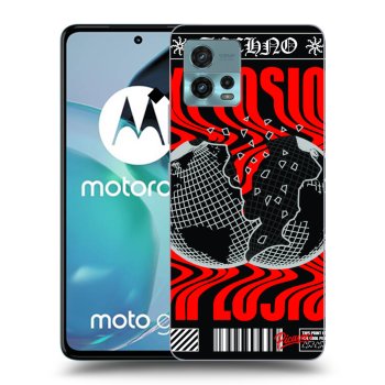 Picasee silikónový čierny obal pre Motorola Moto G72 - EXPLOSION