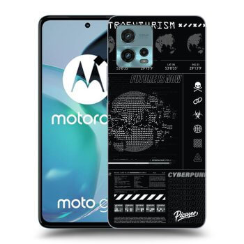 Picasee silikónový čierny obal pre Motorola Moto G72 - FUTURE