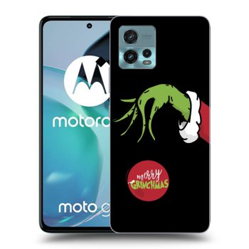 Picasee silikónový čierny obal pre Motorola Moto G72 - Grinch