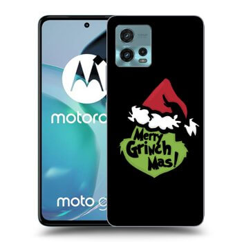 Picasee silikónový čierny obal pre Motorola Moto G72 - Grinch 2