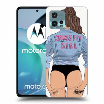 Picasee silikónový čierny obal pre Motorola Moto G72 - Crossfit girl - nickynellow