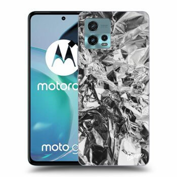 Picasee silikónový čierny obal pre Motorola Moto G72 - Chrome