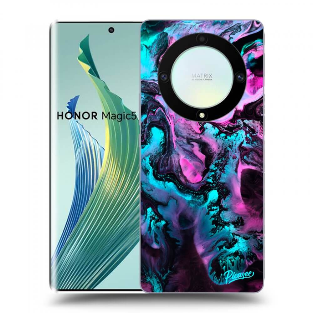 Picasee silikónový prehľadný obal pre Honor Magic5 Lite 5G - Lean