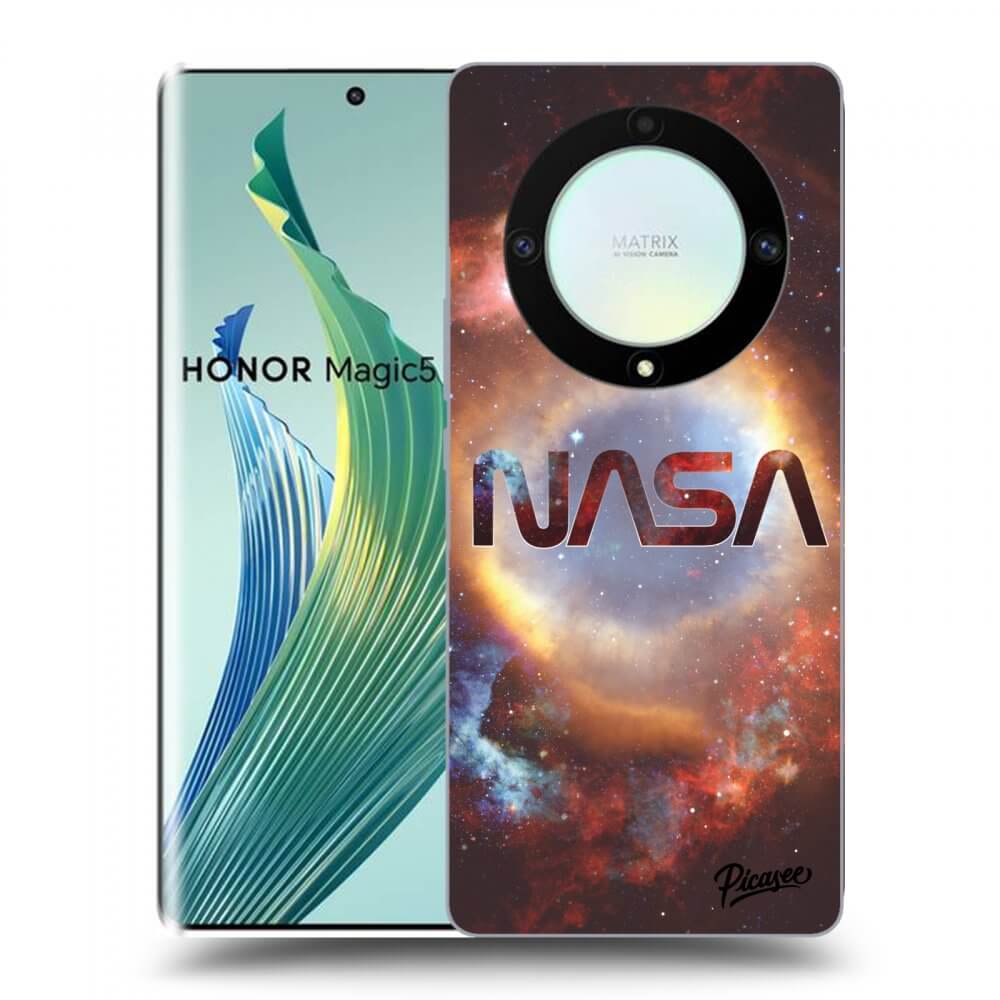 Picasee silikónový čierny obal pre Honor Magic5 Lite 5G - Nebula
