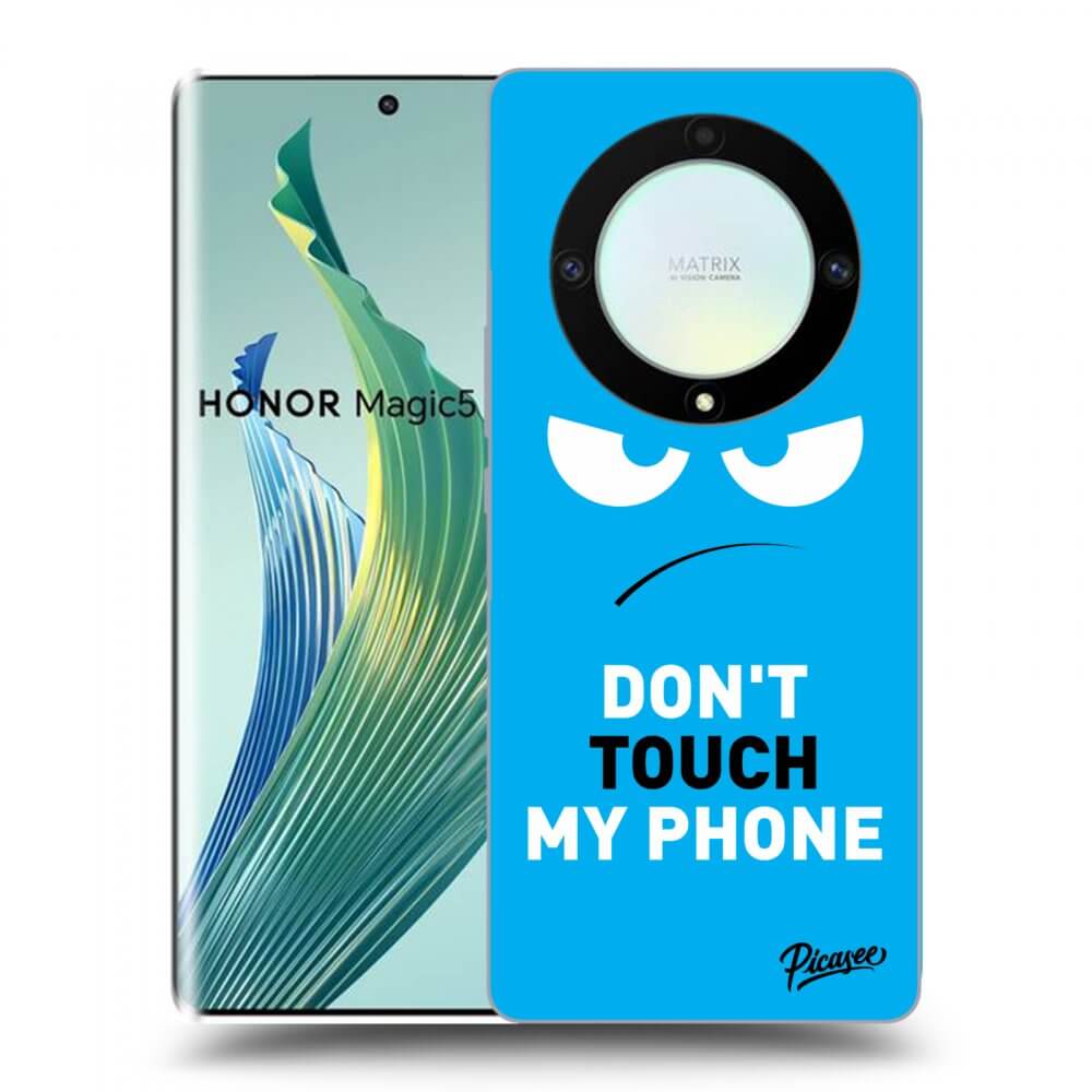 Picasee ULTIMATE CASE pro Honor Magic5 Lite 5G - Angry Eyes - Blue
