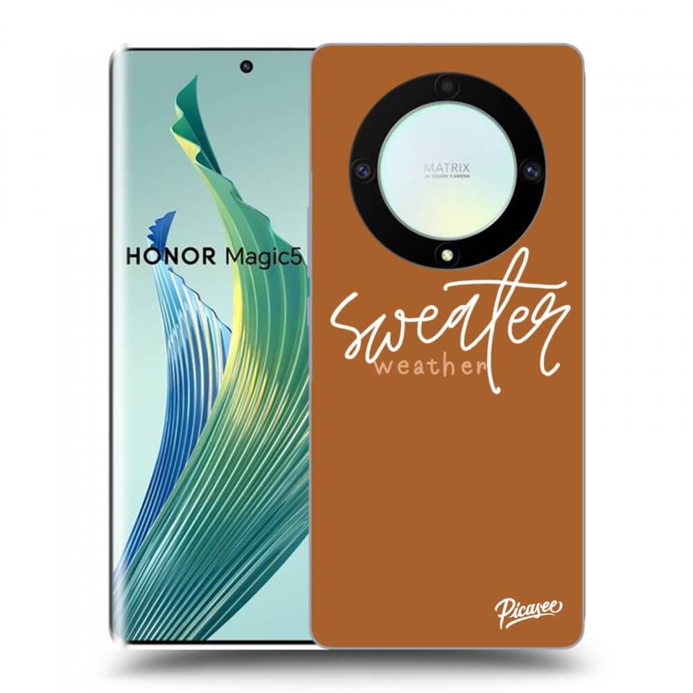 Picasee ULTIMATE CASE pro Honor Magic5 Lite 5G - Sweater weather