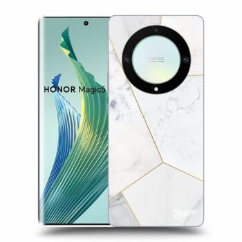 Obal pre Honor Magic5 Lite 5G - White tile