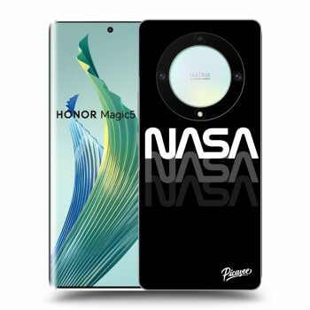 Picasee silikónový čierny obal pre Honor Magic5 Lite 5G - NASA Triple