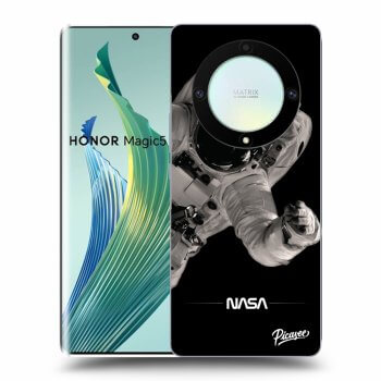 Picasee silikónový čierny obal pre Honor Magic5 Lite 5G - Astronaut Big