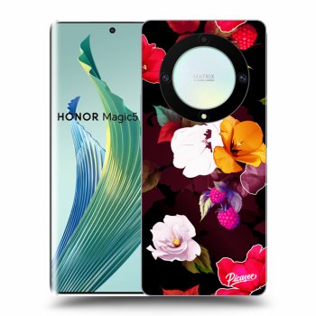 Obal pre Honor Magic5 Lite 5G - Flowers and Berries