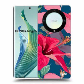 Obal pre Honor Magic5 Lite 5G - Hibiscus