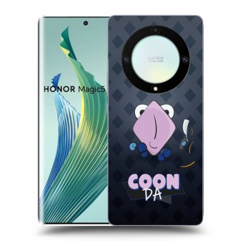 Picasee silikónový čierny obal pre Honor Magic5 Lite 5G - COONDA holátko - tmavá