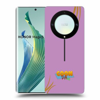 Picasee silikónový čierny obal pre Honor Magic5 Lite 5G - COONDA růžovka