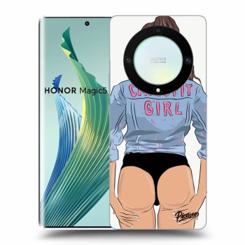 Obal pre Honor Magic5 Lite 5G - Crossfit girl - nickynellow