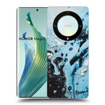 Picasee ULTIMATE CASE pro Honor Magic5 Lite 5G - Organic blue