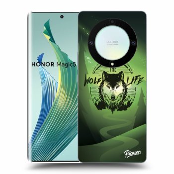 Picasee ULTIMATE CASE pro Honor Magic5 Lite 5G - Wolf life