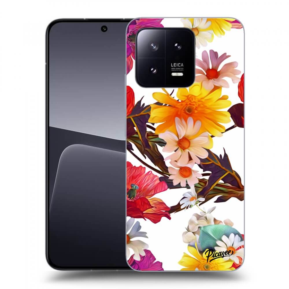 Picasee silikónový čierny obal pre Xiaomi 13 - Meadow