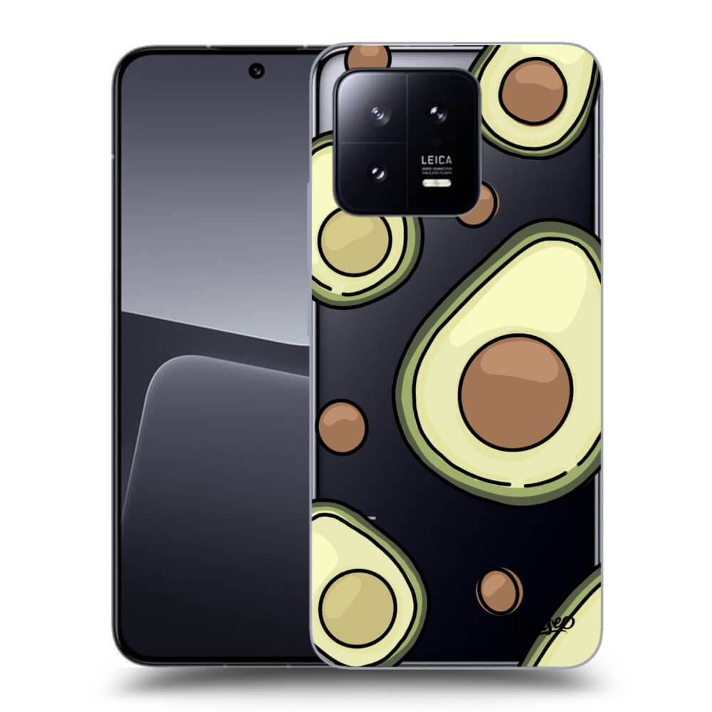 Picasee silikónový prehľadný obal pre Xiaomi 13 - Avocado