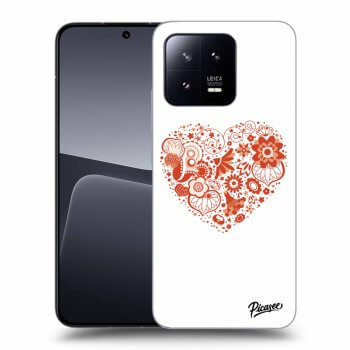 Picasee silikónový prehľadný obal pre Xiaomi 13 - Big heart
