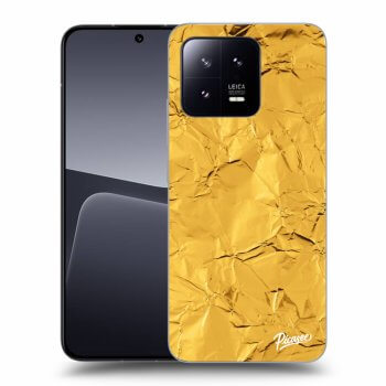 Picasee silikónový čierny obal pre Xiaomi 13 - Gold