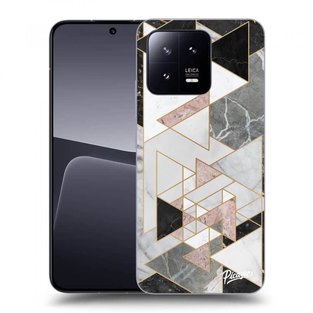 Picasee silikónový prehľadný obal pre Xiaomi 13 Pro - Light geometry