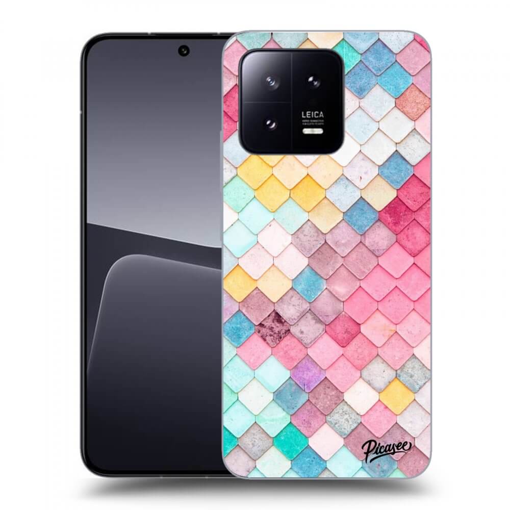Picasee silikónový čierny obal pre Xiaomi 13 Pro - Farebná strecha