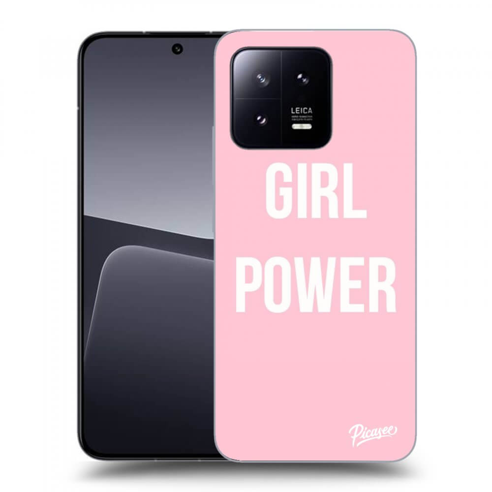 Picasee silikónový čierny obal pre Xiaomi 13 Pro - Dievčenské sila