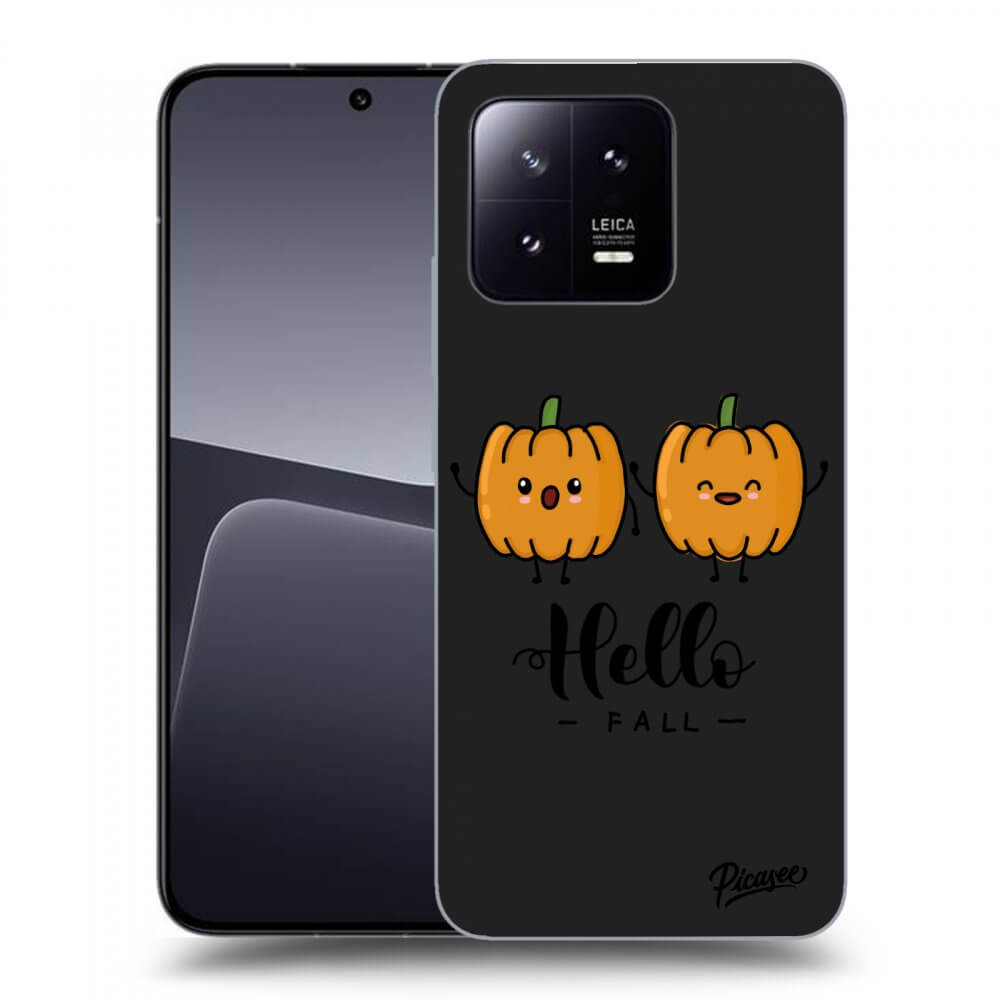 Picasee silikónový čierny obal pre Xiaomi 13 Pro - Hallo Fall