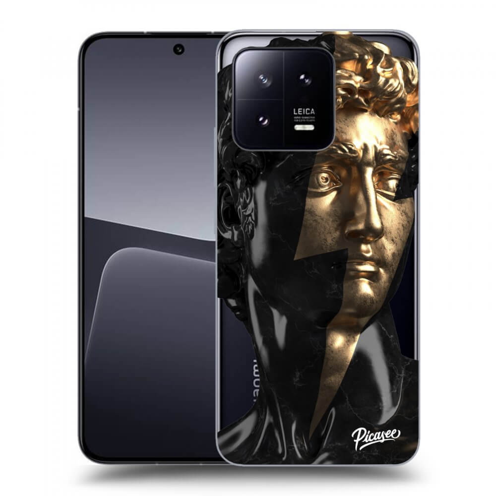 Picasee silikónový prehľadný obal pre Xiaomi 13 Pro - Wildfire - Black