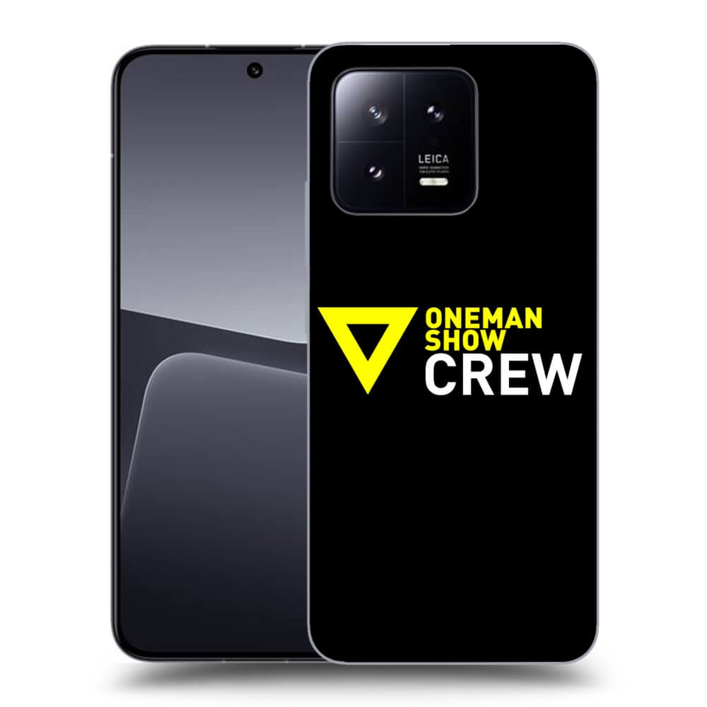 Picasee silikónový čierny obal pre Xiaomi 13 Pro - ONEMANSHOW CREW
