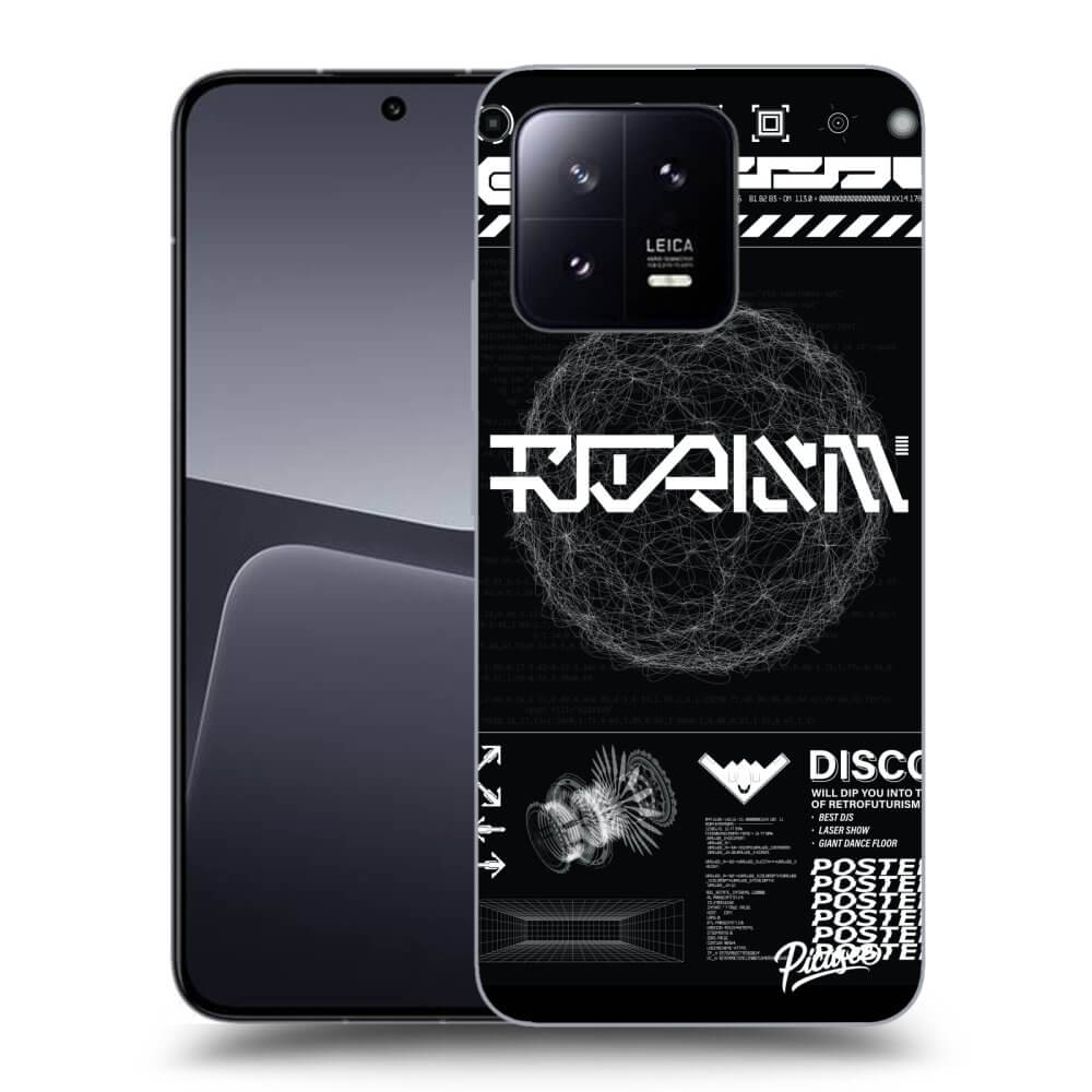 Picasee silikónový prehľadný obal pre Xiaomi 13 Pro - BLACK DISCO