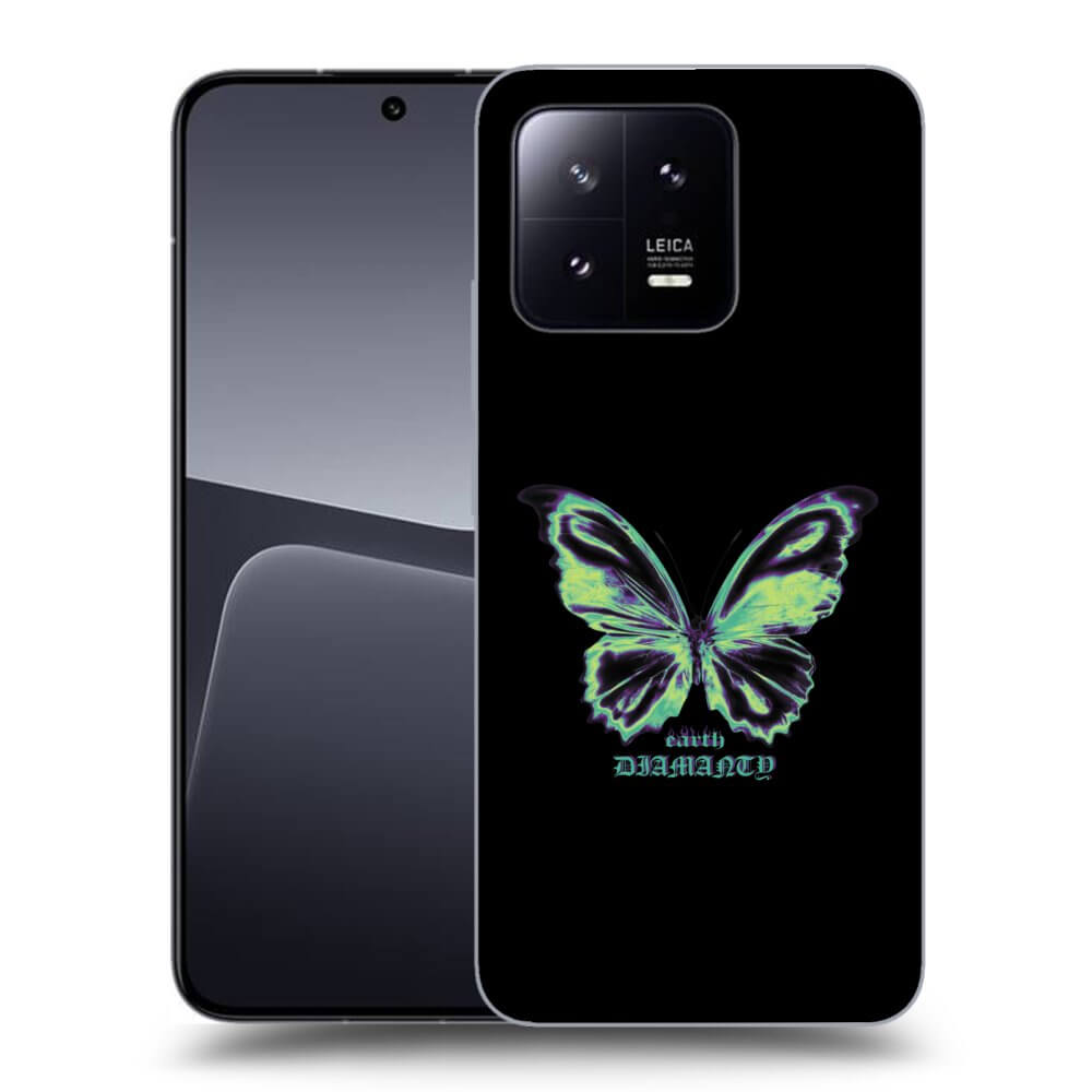 Picasee silikónový prehľadný obal pre Xiaomi 13 Pro - Diamanty Blue