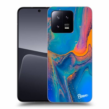 Picasee silikónový čierny obal pre Xiaomi 13 Pro - Rainbow