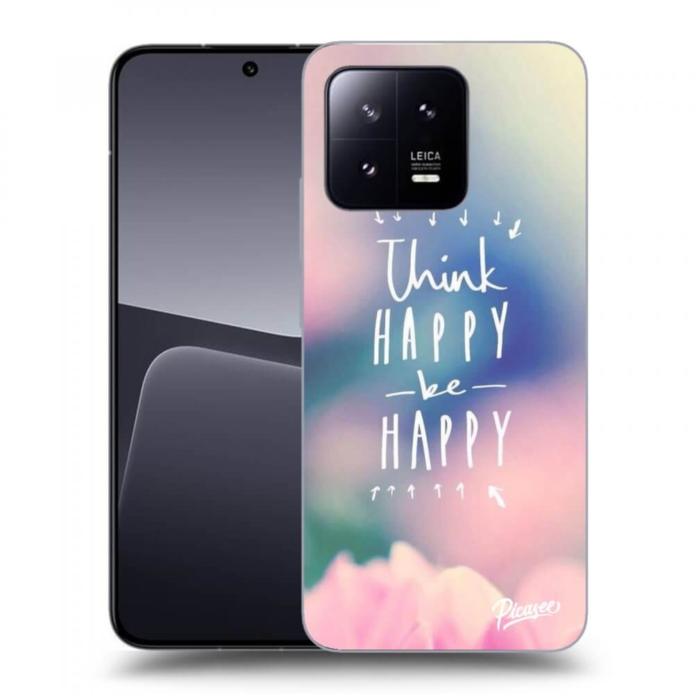 Picasee silikónový čierny obal pre Xiaomi 13 Pro - Mysli pozitívne!