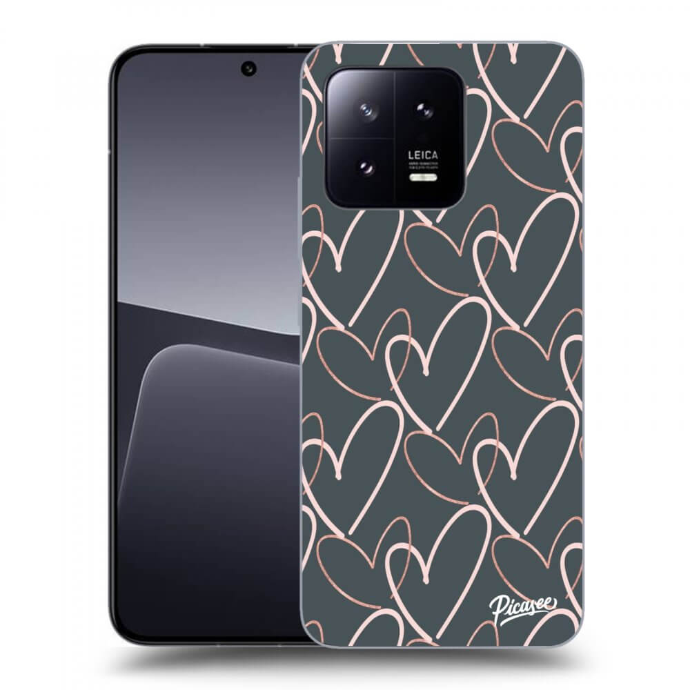 Picasee silikónový prehľadný obal pre Xiaomi 13 Pro - Veľa lásky