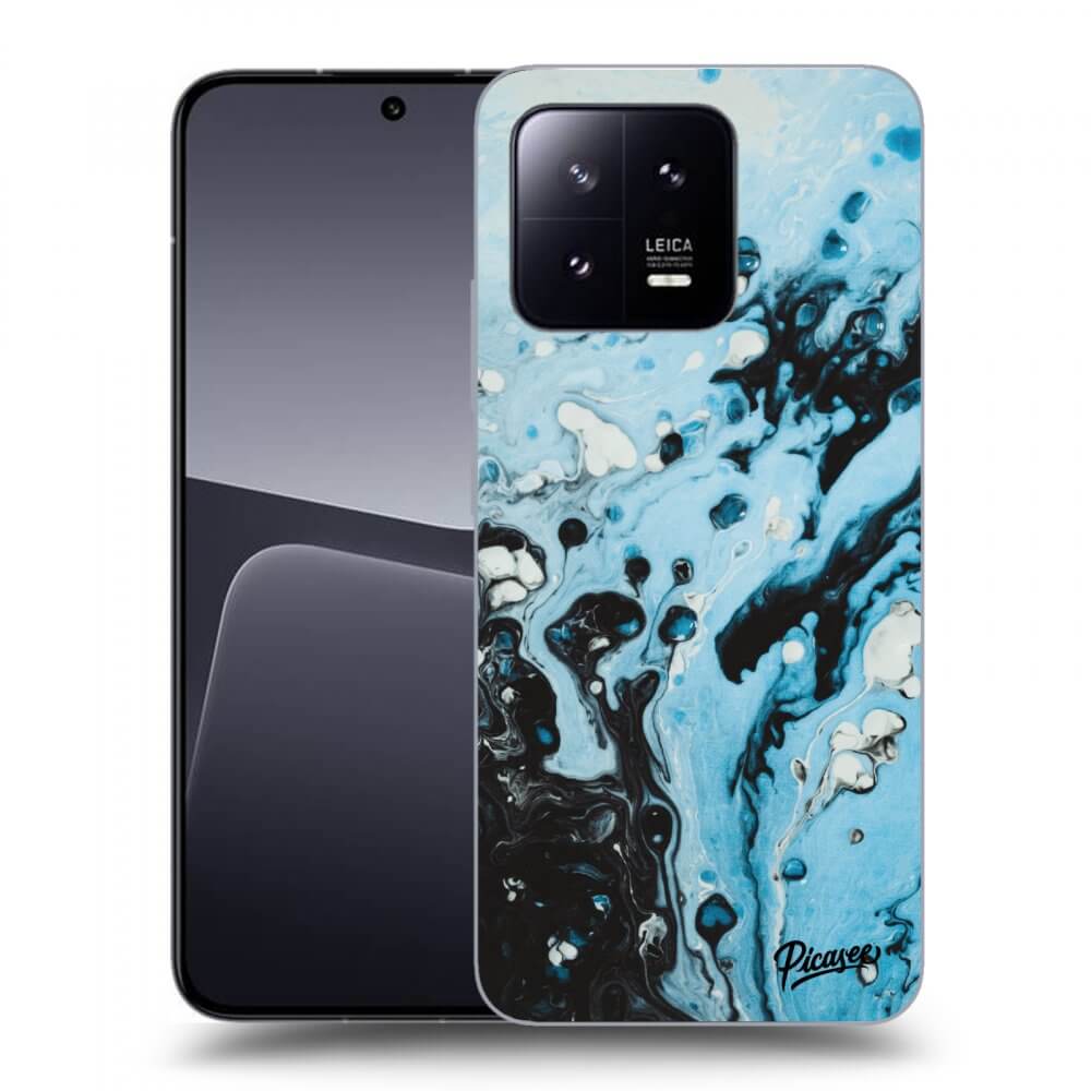 Picasee silikónový prehľadný obal pre Xiaomi 13 Pro - Organic blue
