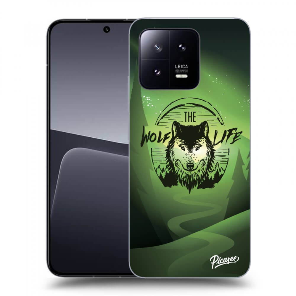 Picasee silikónový prehľadný obal pre Xiaomi 13 Pro - Život vlka