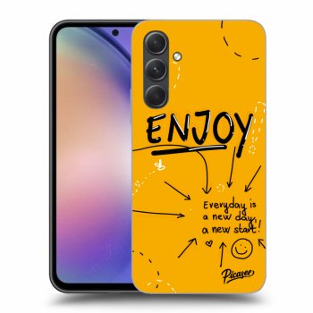 Picasee silikónový čierny obal pre Samsung Galaxy A54 5G - Enjoy