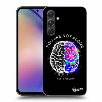 Obal pre Samsung Galaxy A54 5G - Brain - White