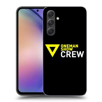 Picasee silikónový čierny obal pre Samsung Galaxy A54 5G - ONEMANSHOW CREW