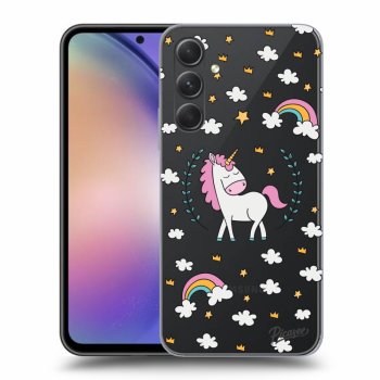 Obal pre Samsung Galaxy A54 5G - Unicorn star heaven