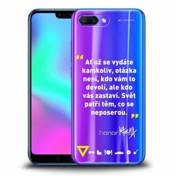 Obal pre Honor 10 - Kazma - SVĚT PATŘÍ TĚM, CO SE NEPOSEROU