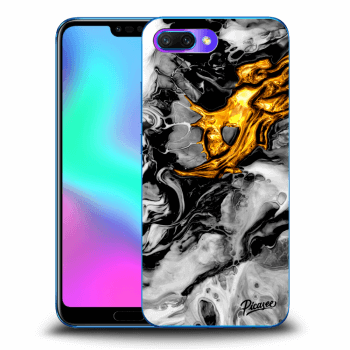 Obal pre Honor 10 - Black Gold 2