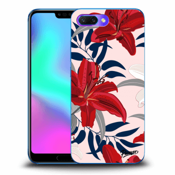 Obal pre Honor 10 - Red Lily
