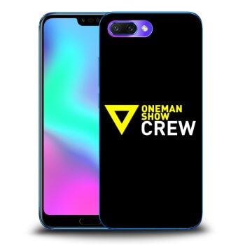 Picasee silikónový čierny obal pre Honor 10 - ONEMANSHOW CREW