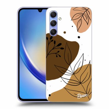 Picasee silikónový čierny obal pre Samsung Galaxy A34 5G A346B - Boho style