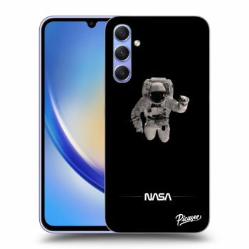 Picasee ULTIMATE CASE pro Samsung Galaxy A34 5G A346B - Astronaut Minimal