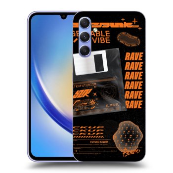 Picasee ULTIMATE CASE pro Samsung Galaxy A34 5G A346B - RAVE