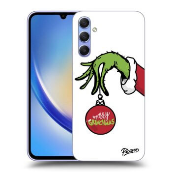 Picasee ULTIMATE CASE pro Samsung Galaxy A34 5G A346B - Grinch