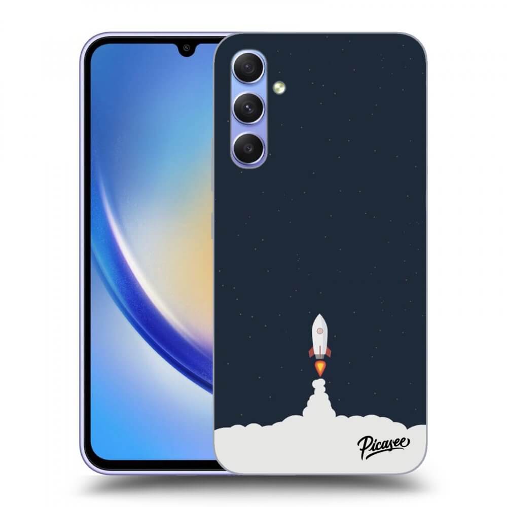 Picasee ULTIMATE CASE pro Samsung Galaxy A34 5G A346B - Astronaut 2